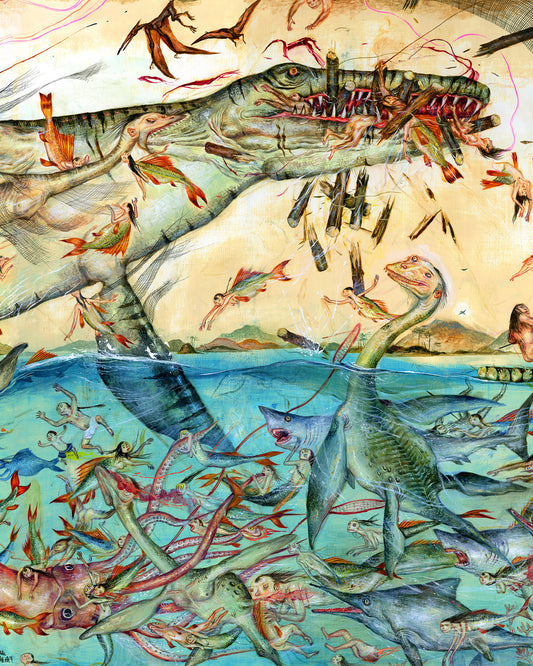 Dinoassholes Chapter 8: Fish Die & The Net Breaks