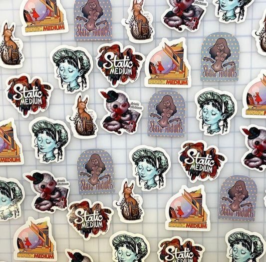 Static Medium Sticker Pack