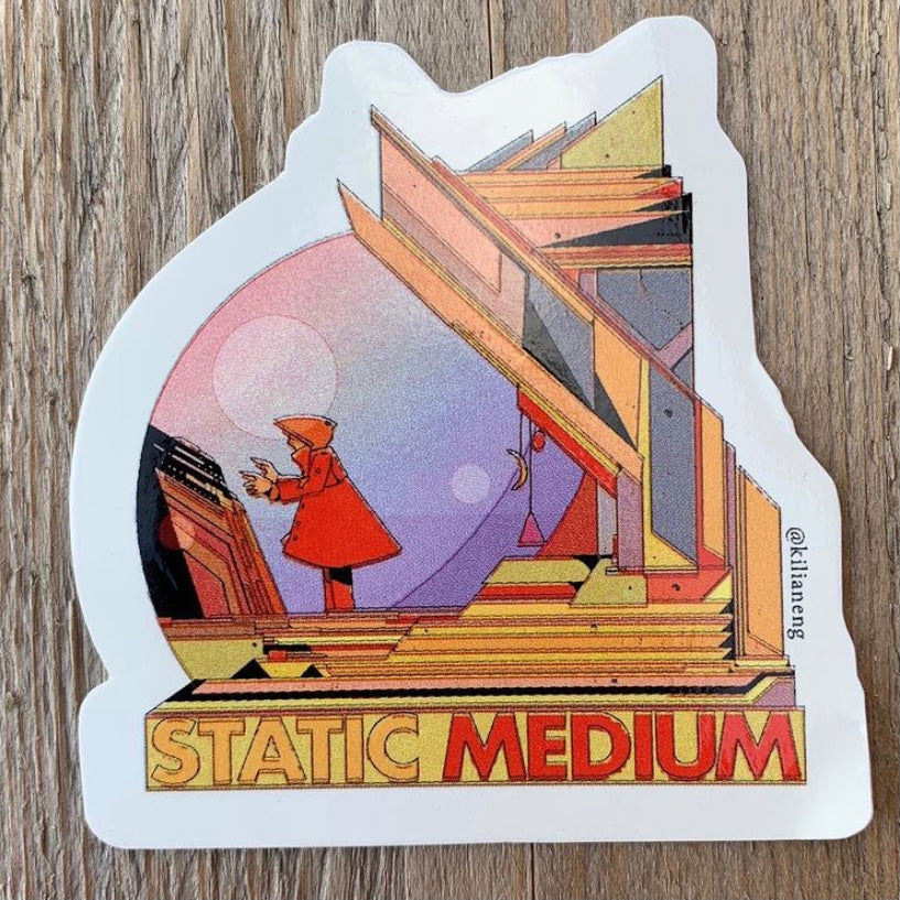 Static Medium Sticker Pack