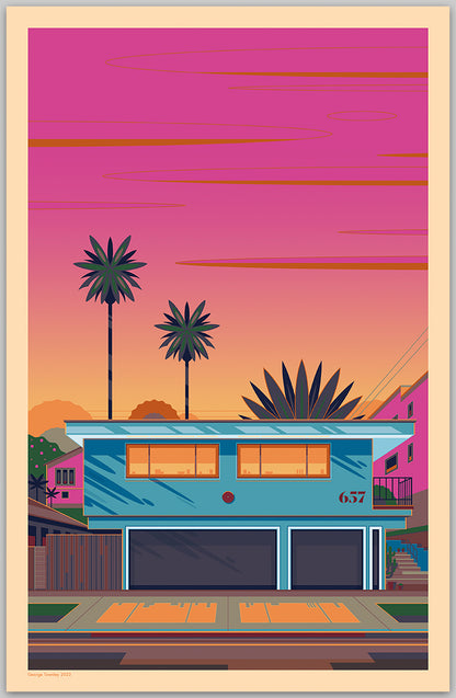 Dingbat House on Sunset