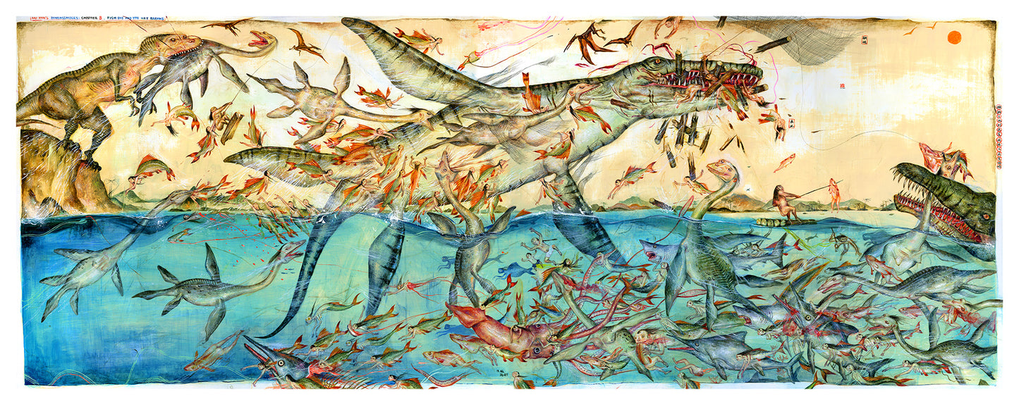 Dinoassholes Chapter 8: Fish Die & The Net Breaks