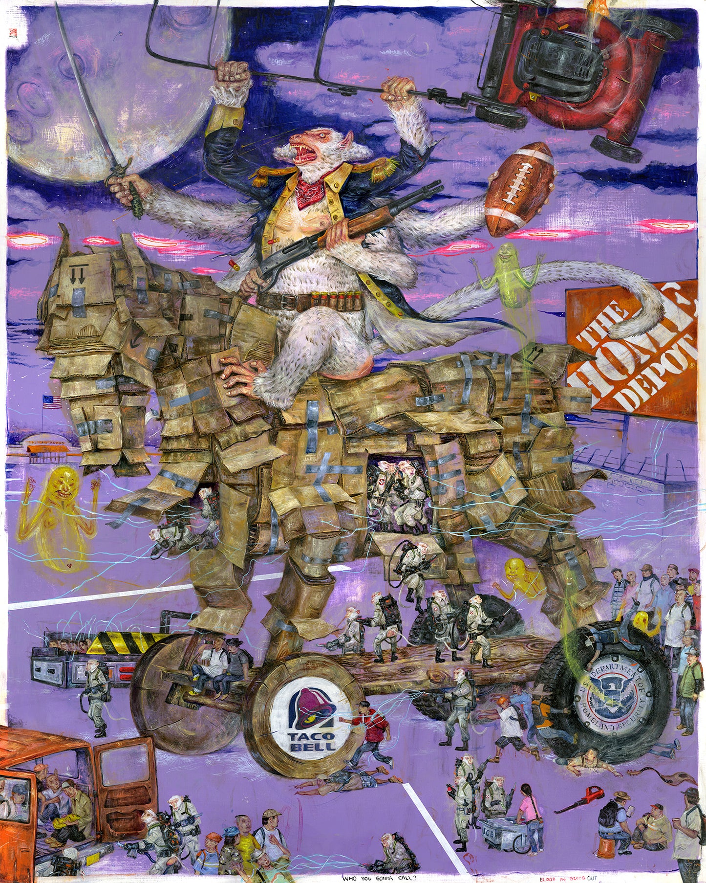 Super Saian George With Trojan Horse